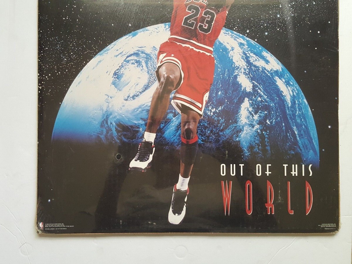 MICHAEL JORDAN (OUT OF WORLD) ポスター NBA｜バスケットボール
