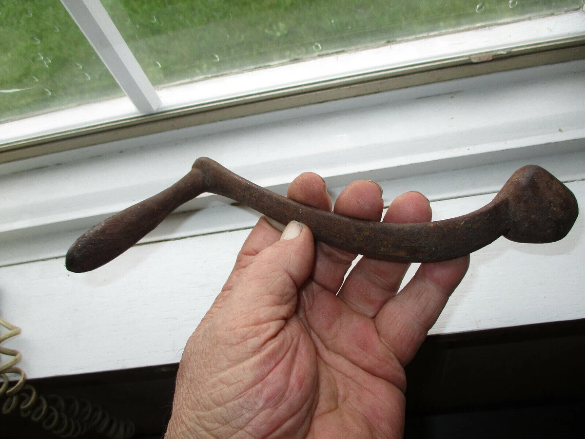 Vintage Cast Iron Wood Burning Stove Ash Grate Handle Crank : Rustic u0026amp;  Original | eBay