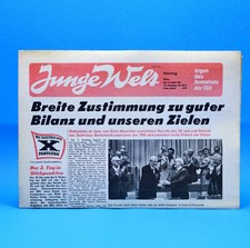 DDR JUNGE WELT September 1976 Geburtstag Hochzeit 46. 47. 48. 49. 50. 51. 52 FDJ