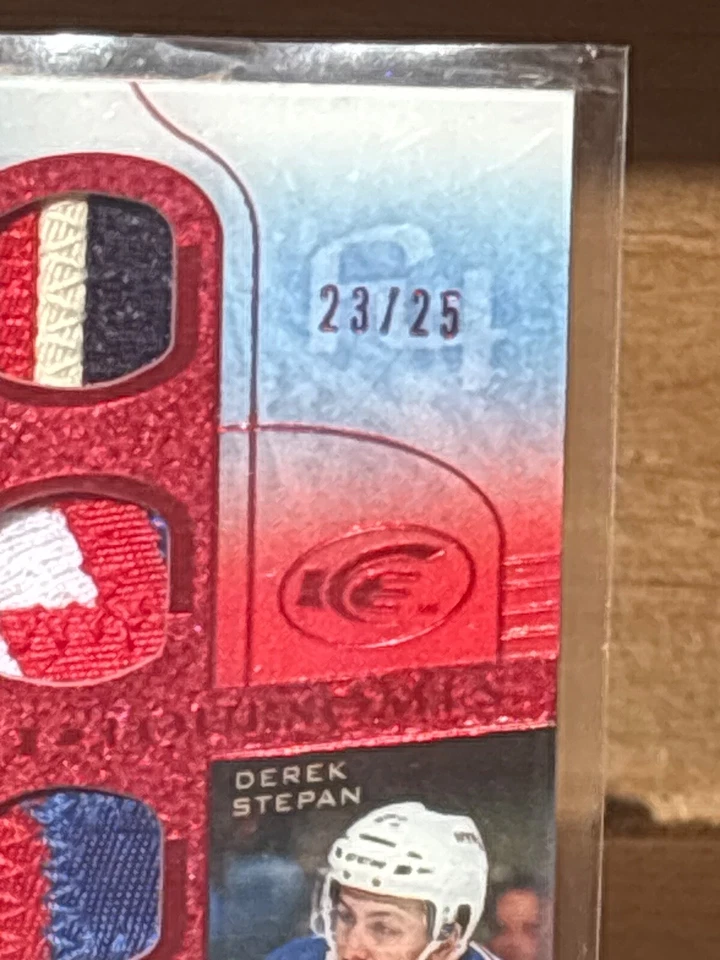 2015-16 Upper Deck Ice - Frozen Foursomes NY Rangers 23/25 - Imagem 3 de 3