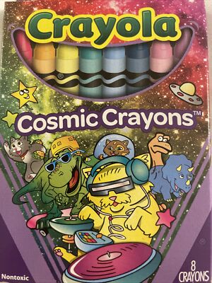 Crayola Cosmic Buntstifte - Neu - Sehr Selten Made In USA
