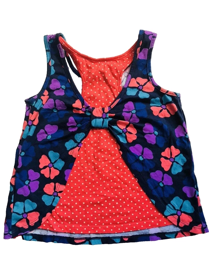 ROXY 学步儿童女孩覆盖背心无袖衬衫尺寸 3T 叶子三叶草 — 第 4/4 张图片