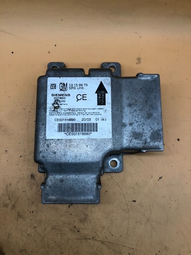 OPEL VECTRA C 2.2 16V (F68) Airbagsteuergerät 13159975 / 330518650 / 5WK43469
