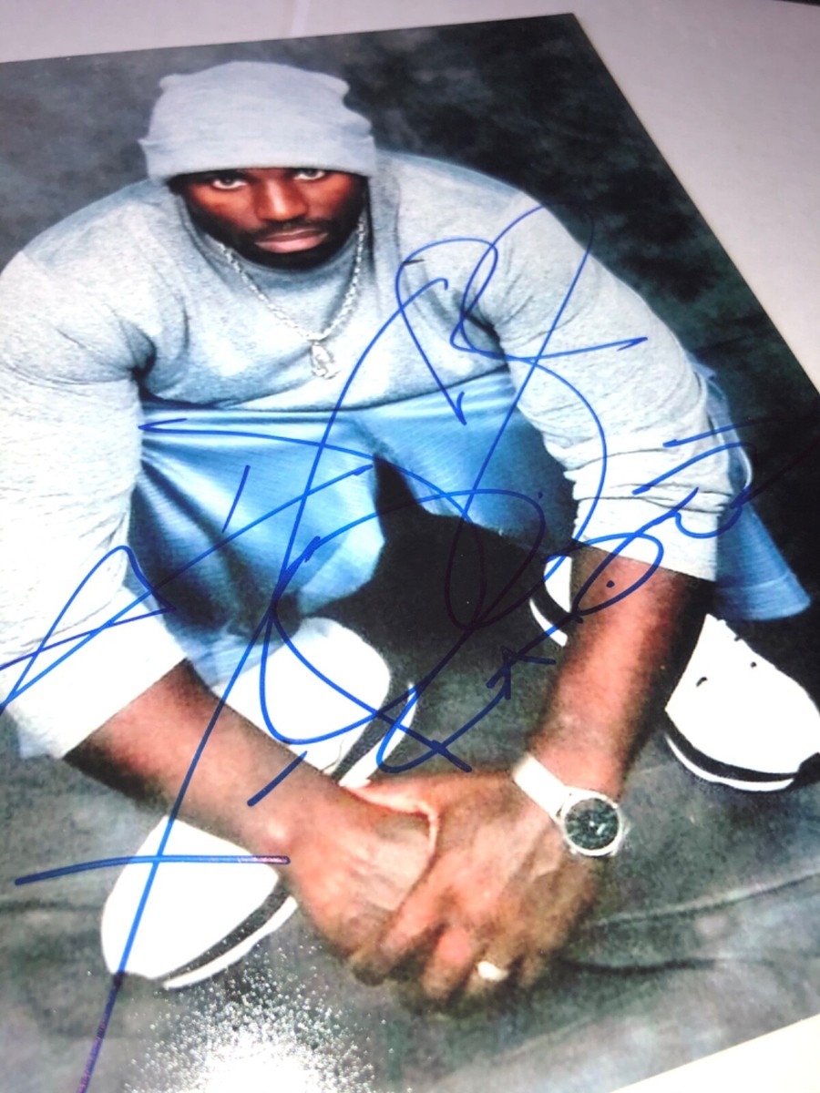 X-Raided Autograph 8x10 Rap Bay Area Legend Authentic PSA Hip Hop