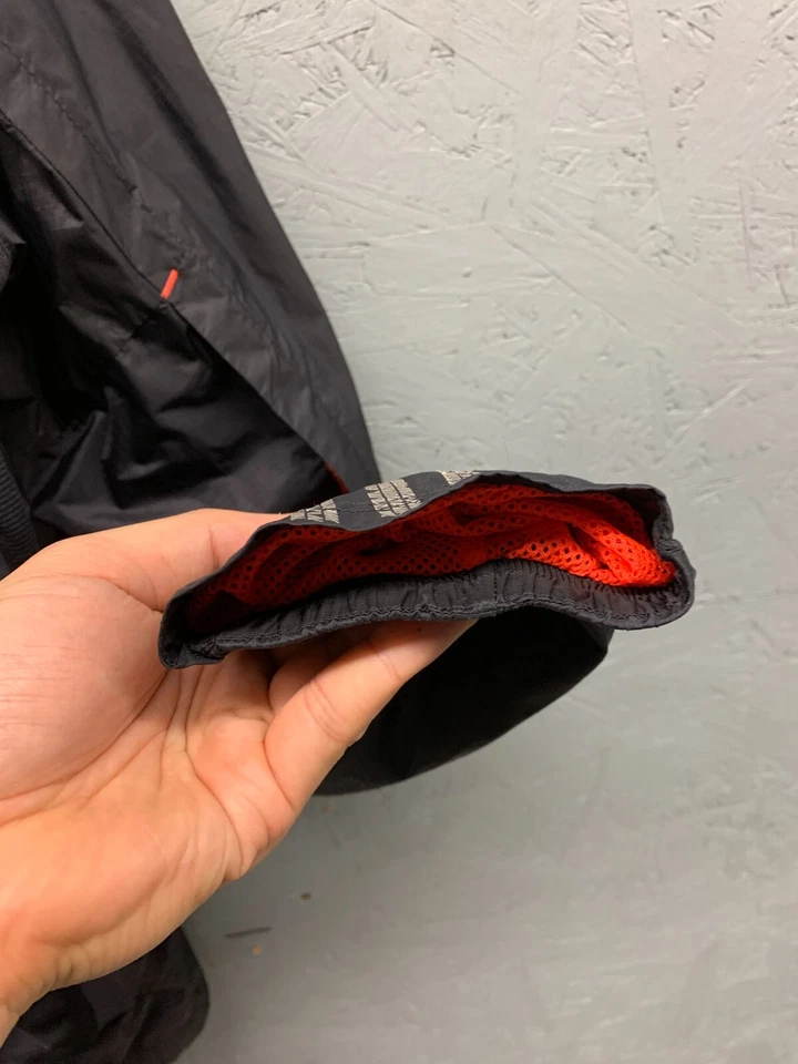 Adidas Sportswear Track Jacket Men's XL Black Windbreaker Athletic Lightweight - Image 4 of 4