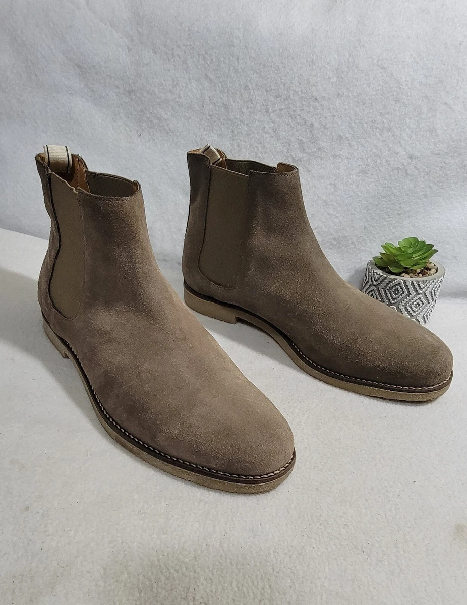 Zara chelsea top boots mens