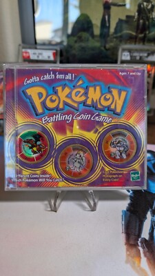 1999 Pokemon Battling Coin Game Charizard Machop machoke only one on ebay