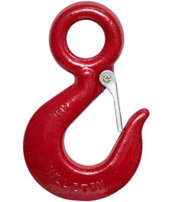 5T Kranhaken Schwenkbar - Legierter Stahl Ösenhaken Für Hafen Und Baustelle