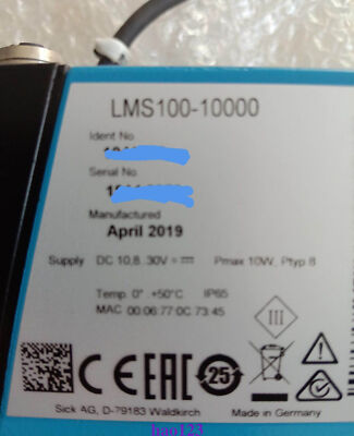 LMS100-10000 LMS100-10000 SICK laser scanner New By Fast Shipping DHL/FedEX