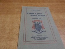 Cardinale Pietro Maffi A OFFESA DI PAROLE RISPOSTA DI OPERE Quaresima 1917