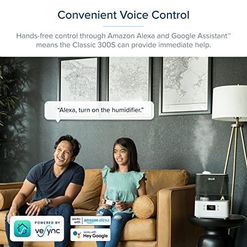 LEVOIT Humidifiers for Bedroom Large Room Home, Smart Wifi Alexa Control, 6L Top - Picture 9 of 11