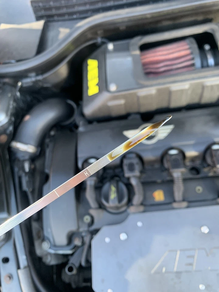 RED Top Mini Cooper R55 R56 R57 R58 R59 R60 R61 N12 N14 Readable Dipstick - Image 2 of 4