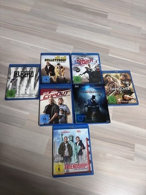 7 Blu-rays / 8 Discs   Action & Comedy Paket   sehr guter Zustand