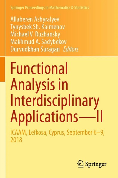 Allaberen Ashyralyev (U. A.) | Functional Analysis In Interdisciplinary...-image