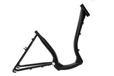 28" Zoll Alu Damen Fahrrad Rahmen City Tiefeinsteiger Easy Boarding schwarz matt