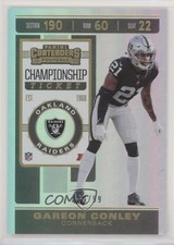 2019 Panini Contenders Season Championship Ticket 54/99 Gareon Conley #44 uk2