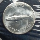 1867-1967 Canada Dime 10 Cent Silver Coin