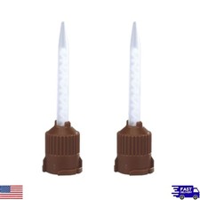 Dental Mixing Tips Type 10 Brown Boxed Pack of 50 for Crown  Bridge Material