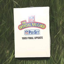 Pro Set 1989 NFL Final Update Sports Trading Card Base Set 21 Cards