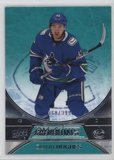 2021-22 Upper Deck Credentials Teal 368/399 Quinn Hughes #48 6o3
