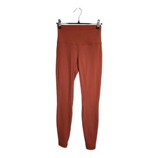 Lululemon Pants Women 4 Orange Align HR 28” Athleisure Train LW5CTIS Gym Workout