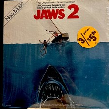 JAWS 2 Soundtrack MCA  Vinyl Record LP SEALED! 