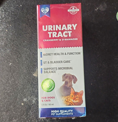 Beloved Pets Urinary Tract Liquid Supplement w/ Cranberry & D-Mannose 2 fl oz