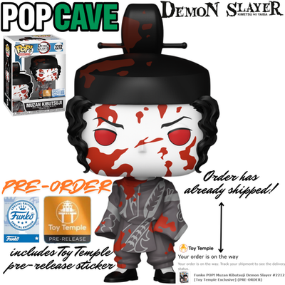 #ad *PRESALE* Funko Pop Cave DEMON SLAYER: MUZAN KIBUTSUJI Toy Temple Pre Release $48.50