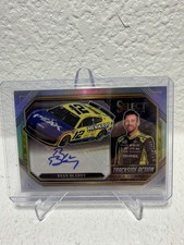 2024 Panini Select - Trackside Action Signatures Ryan Blaney #TAS-RBY (AU)