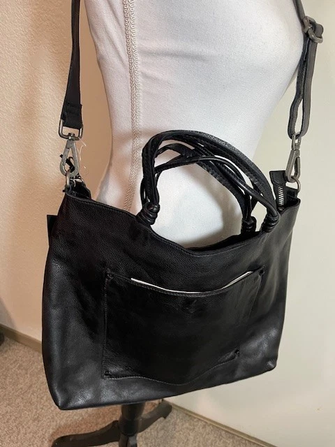 Bolso/Brossbody Latico Leathers Nolan Negro NUEVO Foto 4 de 4