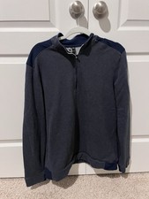 Adidas Mens Quarter Zip Pullover - Medium - B...