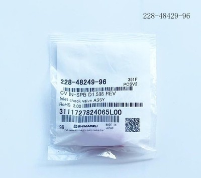 New 1PCS SHIMADZU 228-48249-96 Check Valve IN-SPB D1.588 REV for LC-20AD/AB #vn