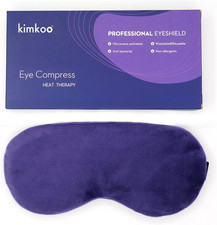 Heated Eye Mask Moist Heat Compress Silicone Microwave Hot Eye Sleep Aid Eye
