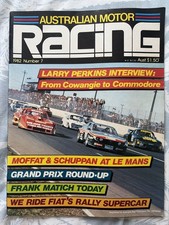 Australian Motor Racing Magazine Aug 1982 No 7 Larry Perkins