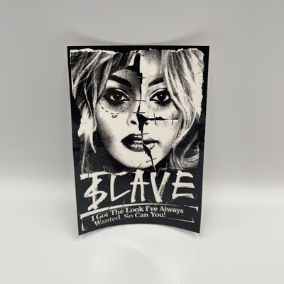 Slave skateboards I got the look I always wanted Sticker Jamie Thomas Metal