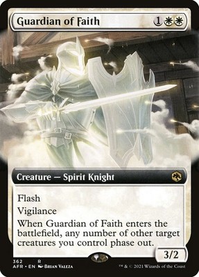 MTG Guardian of Faith AFR 362 Foil Rare