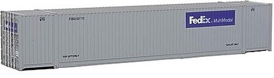 Walthers-Acc 53' Container Fed Ex - HO Scale Model Train Freight Car Load
