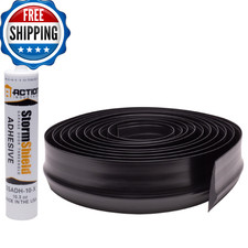 Storm Shield&reg; 20&rsquo; Garage Door Seal Threshold Strip - Durable PVC Rubber Seal Str