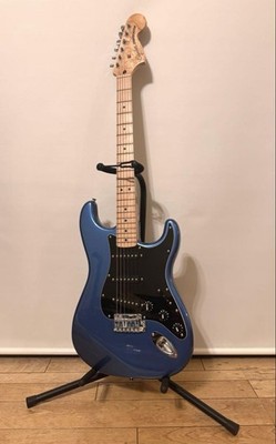Squier By Fender Stratocaster Electric Guitar Blue | eBay