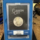 NGC MS62 1883-CC GSA HOARD MORGAN SILVER DOLLAR $1 W/ BOX