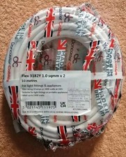 Flex Cable 3182Y Core 1.0 Sqmm x 2 Cable Wire Doncaster Cables. Length: 10m 1.50 per metre