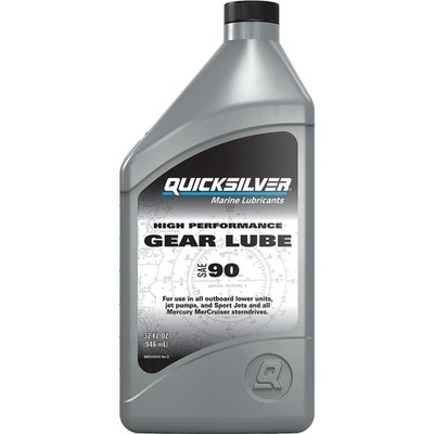Mercury Marine Quicksilver High Performance Gear Lube Bottle