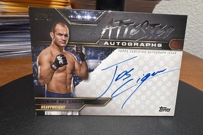2024 Topps UFC Knockout - Attested Autographs Junior Dos Santos #ATT-JDS (AU)