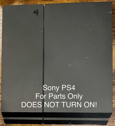 Sony PlayStation 4 500GB PS4 Gaming Console - Black - Parts Only!