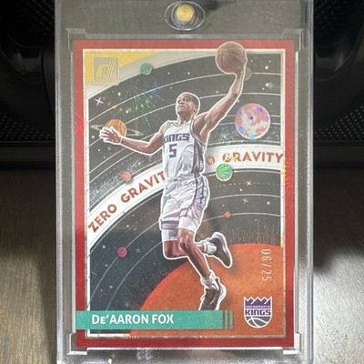 2023-24 Panini Donruss Zero Gravity De'Aaron Fox Kings #3 Red international /25