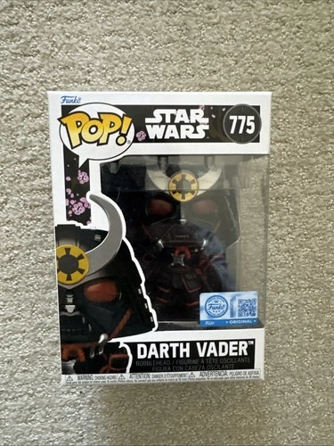 Funko Pop! Star Wars Darth Vader Impression Samurai Figure #775 Excellent Box