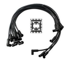 Accel 9011ck Extreme 9000 Spark Plug Wire Set Black Ceramic Boot Gm Hei