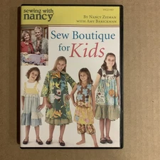 Sewing With Nancy, Nancy Zieman, Sew Boutique for Kids
