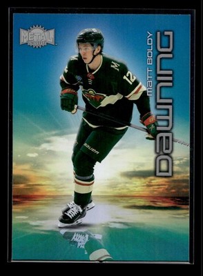 Matt Boldy 2024-25 SkyBox Metal Universe #25 DW Dawning