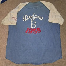 Brooklyn Dodgers Mirage First String 1955 Baseball Jersey 2XL